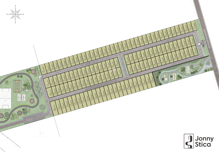 Cases de pequenos condomínios: Projeto de Condomínio residencial. Realizando além do projeto a estruturação completa do negócio: gestão da incorporação, investidores e construtores.
